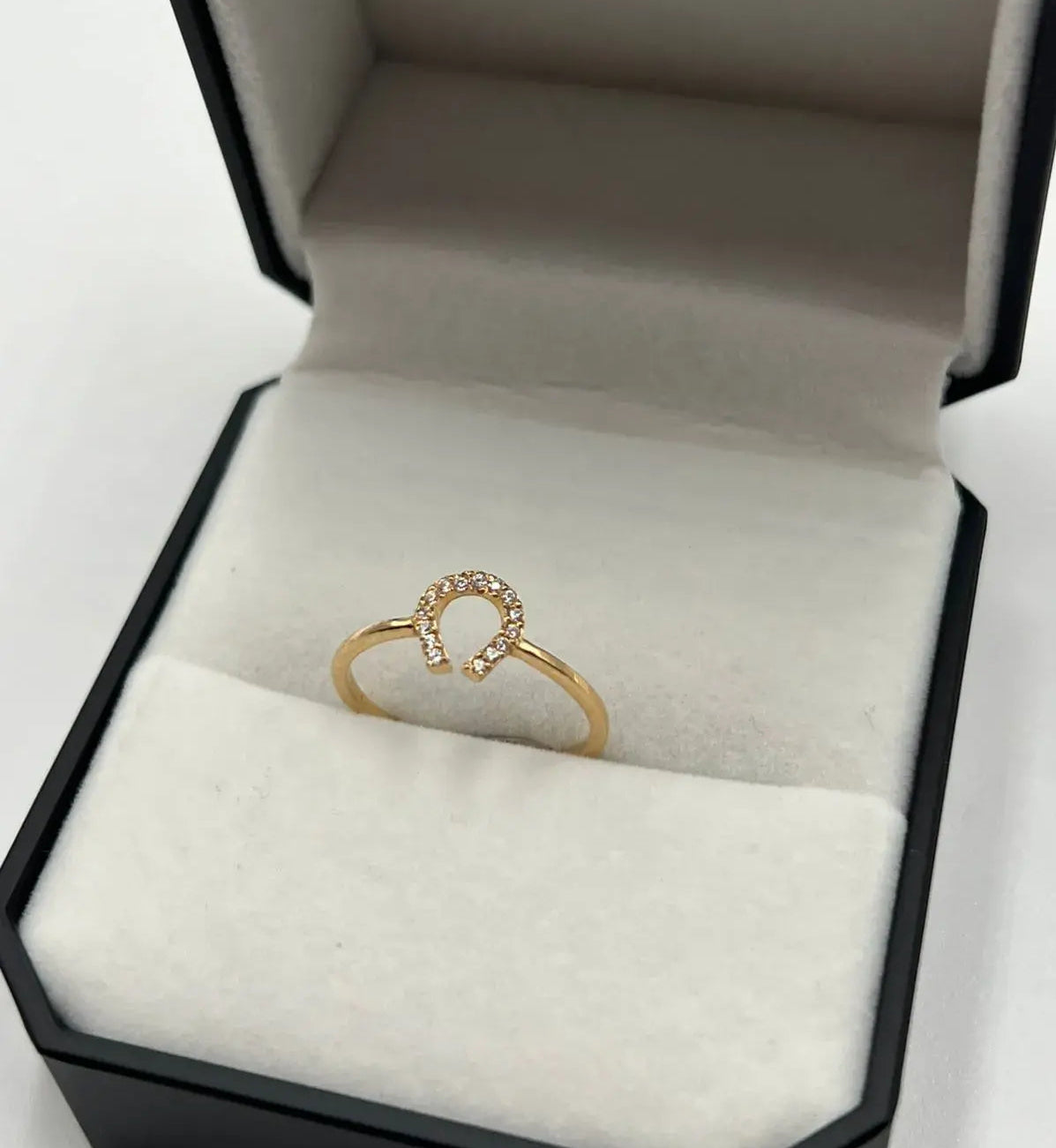 Anillo Dama Herradura Circones