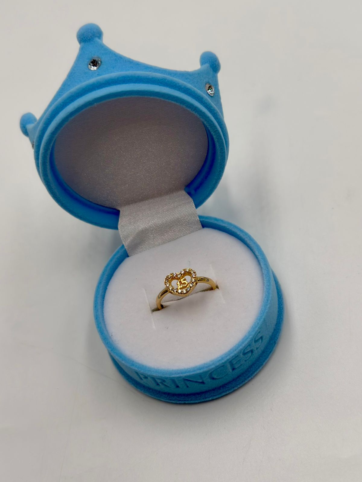 Anillo Corazon Circones 15
