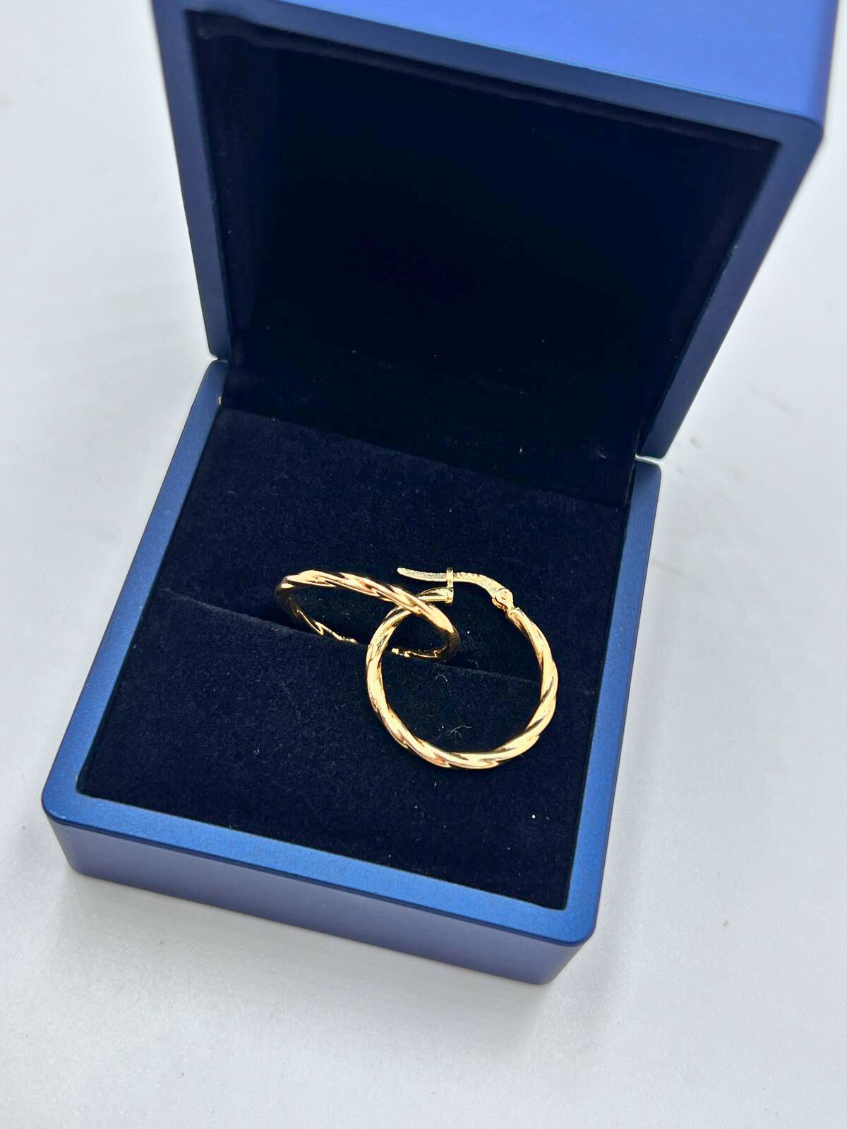 Candongas entorchadas tipo italiana 2.3 cm 1.82 gr