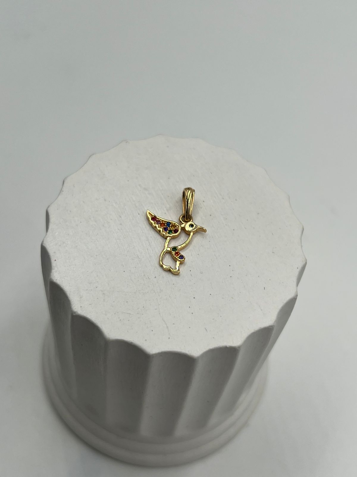 Dije Colibrí Circones Colores