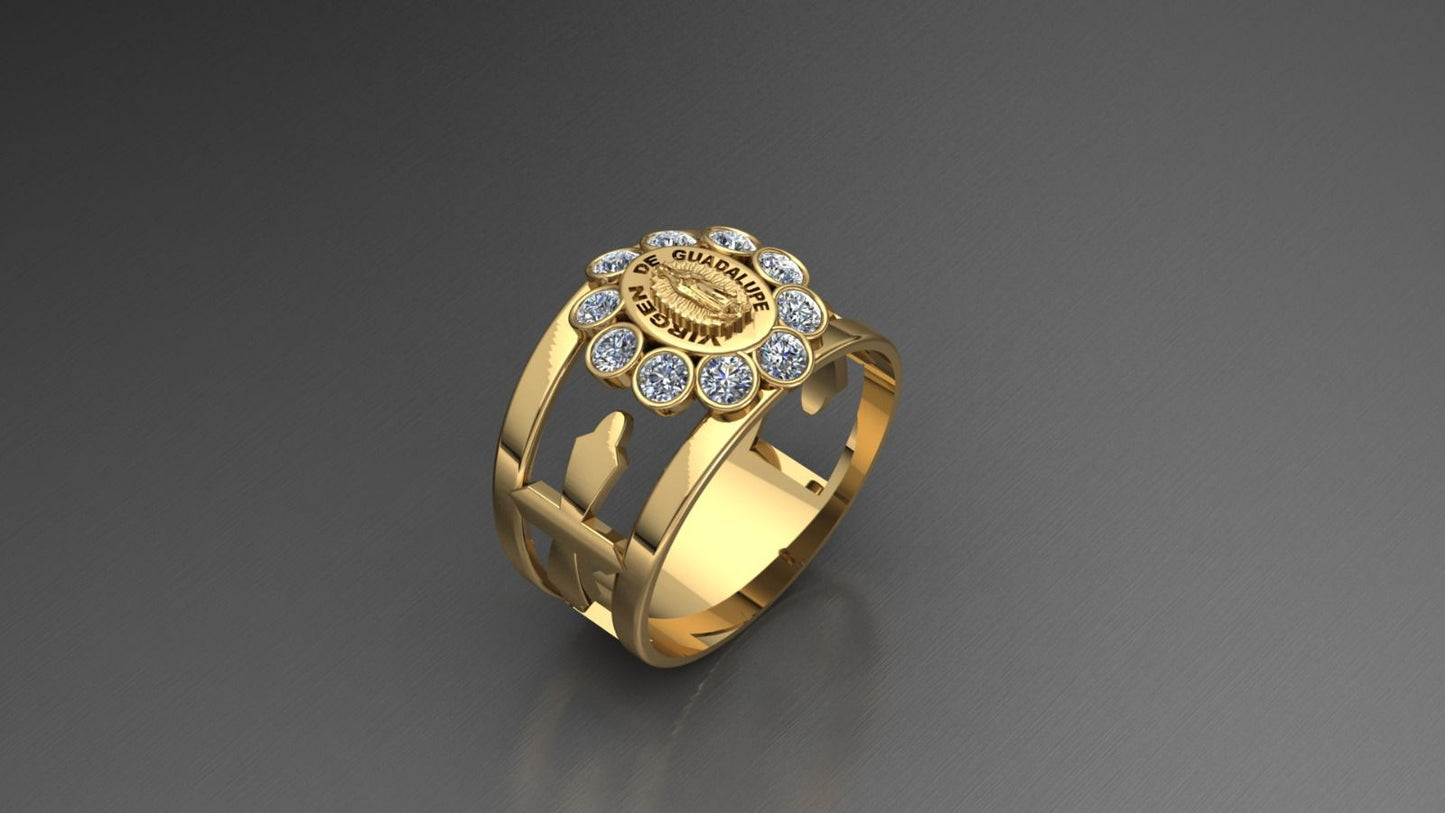 Anillo Virgen De Guadalupe Circones