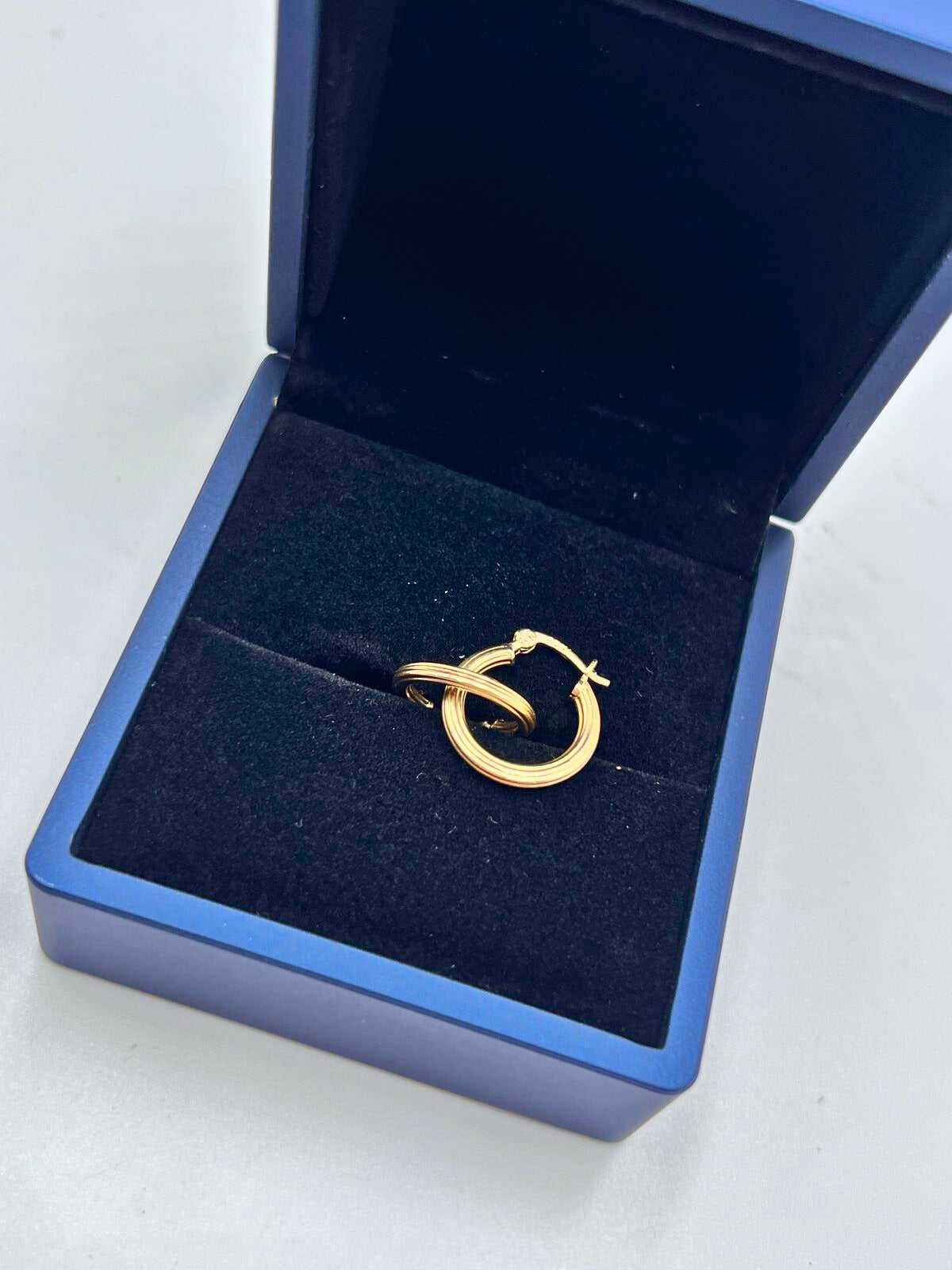 Candongas Tipo Italiana Lineas1.5 cm 1.18 gr