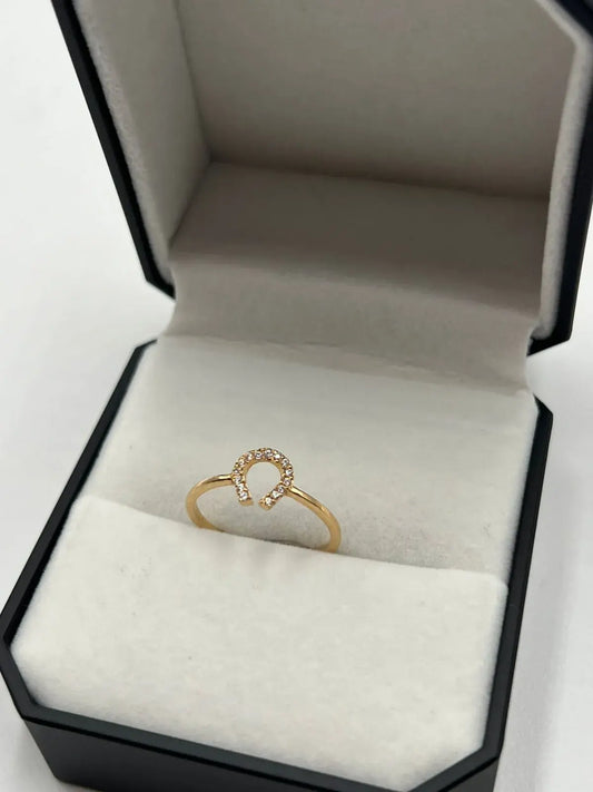Anillo Dama Herradura Circones