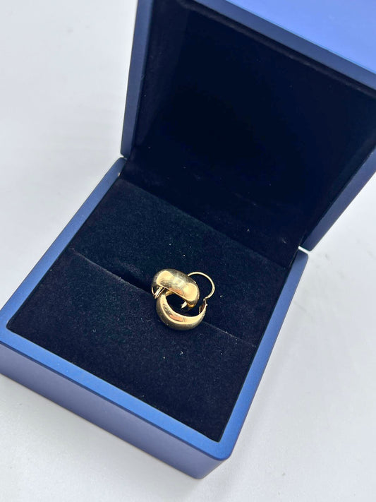 Candongas tipo Canasta Lisas 1.8 cm 0.9 Gr