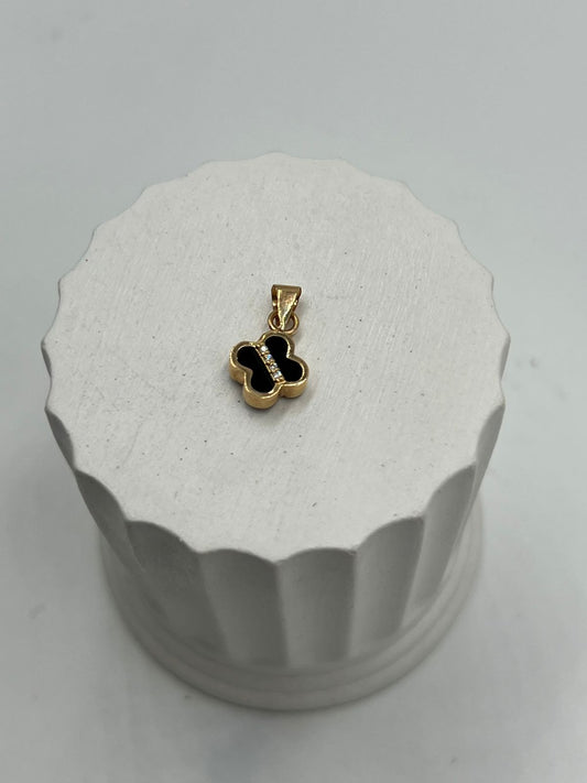 Dije Trebol Negro Circones