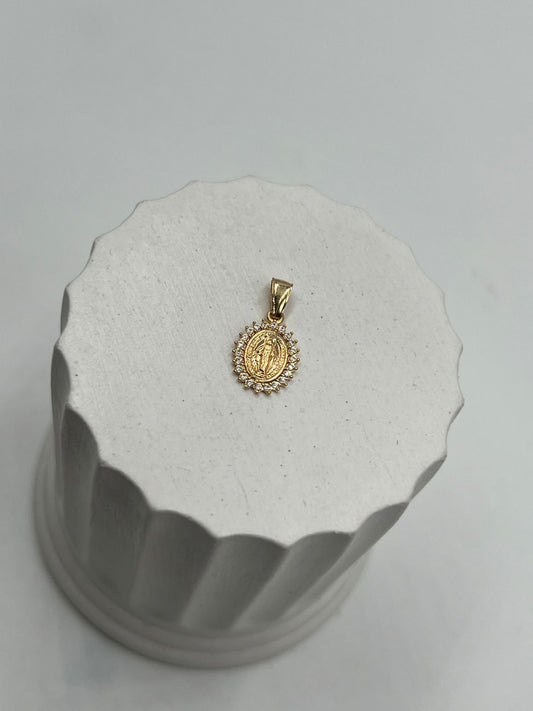 Dije Virgen Milagrosa Circones