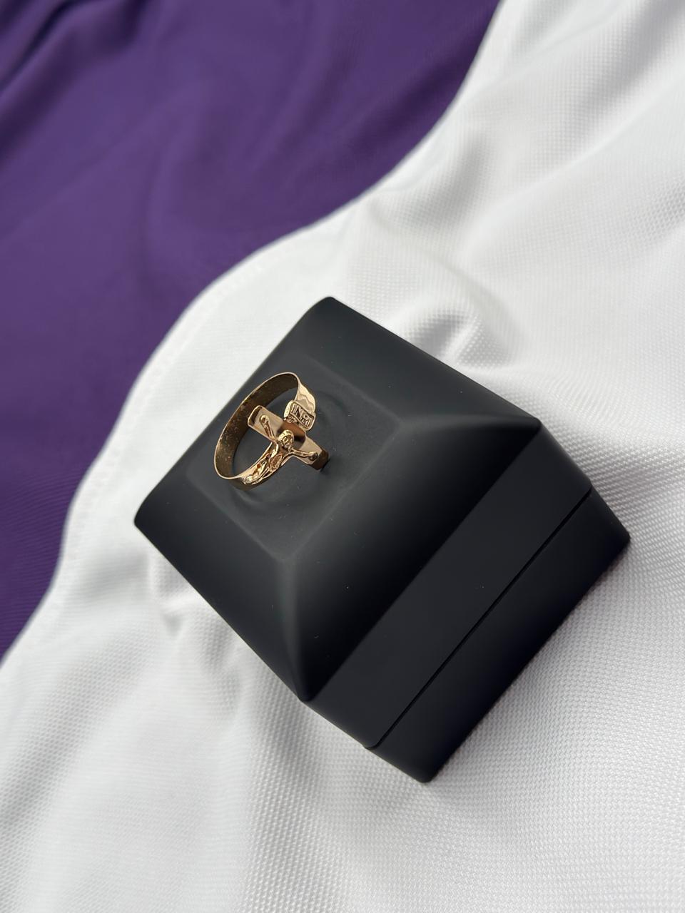 Anillo Cruz Cristo