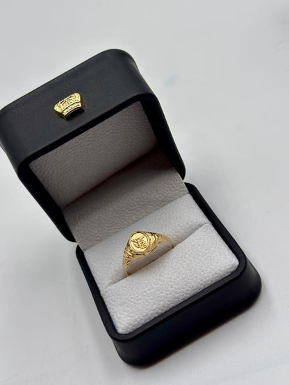 Anillo Tipo Sello Arcangel San Miguel