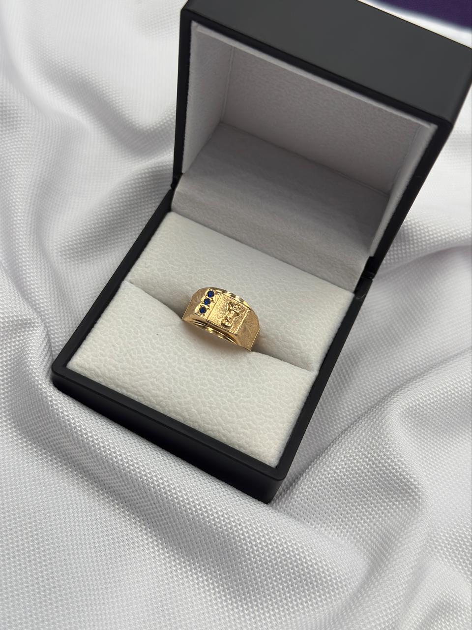 Anillo Divino Niño Circones Azules