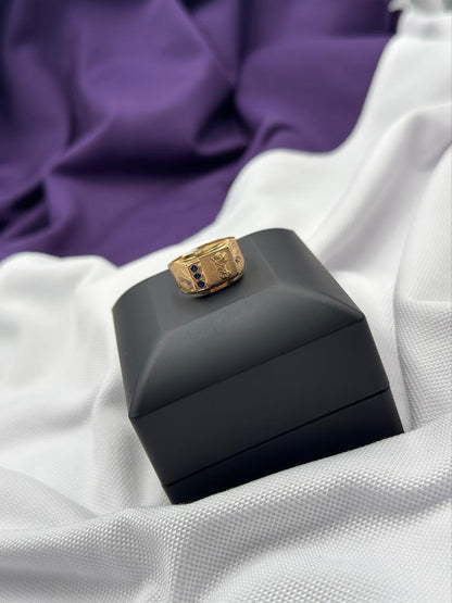 Anillo Divino Niño Circones Azules
