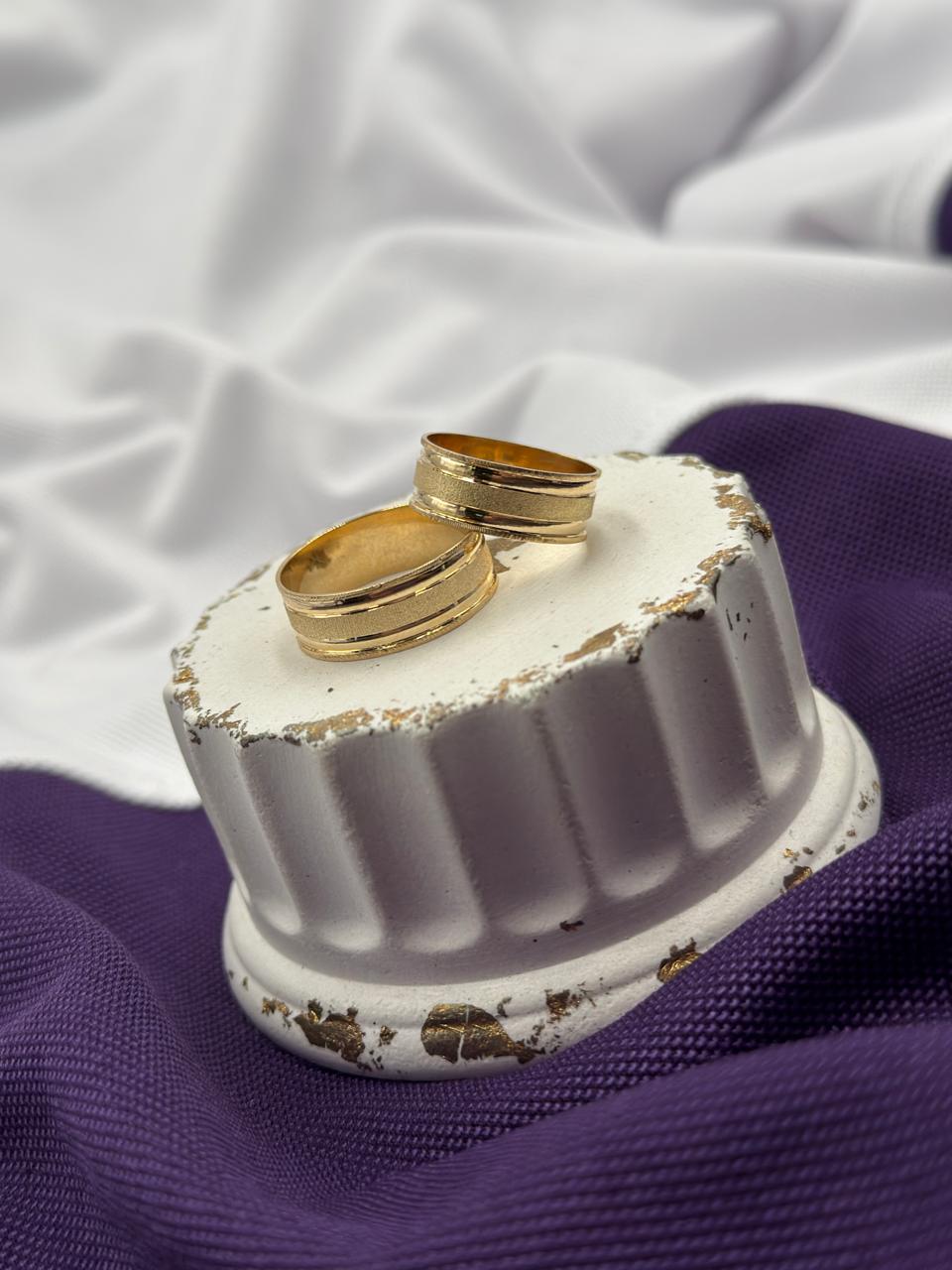 Argollas De Matrimonio Mate Brillante