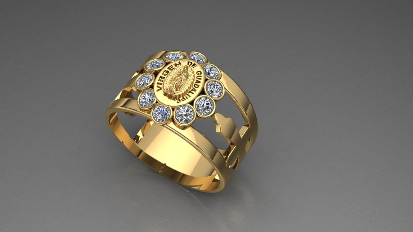 Anillo Virgen De Guadalupe Circones