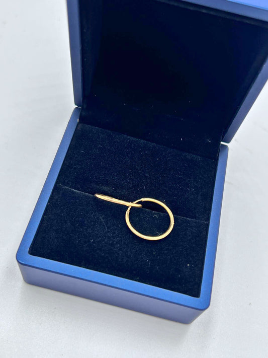 Candongas Tipo Imperdible 1.5 Cm 0.74 Gr