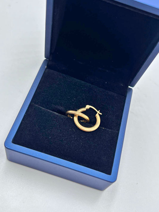 Candongas Tipo Italiana Lineas1.5 cm 1.18 gr